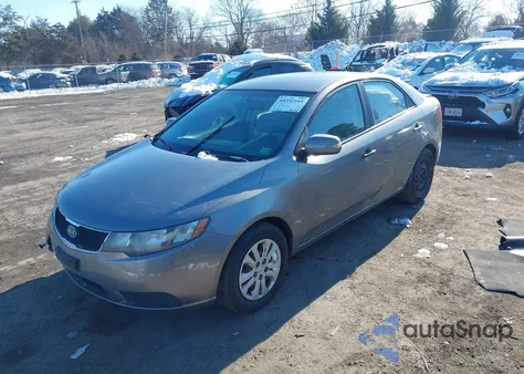 2010 Kia Forte Ex from USA, damaged, VIN KNAFU4A28A5847839